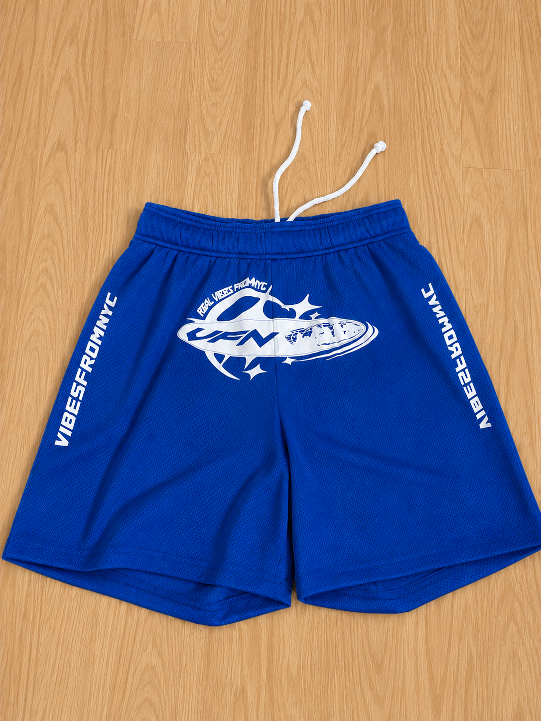 VIBESFROMNYC Worldwide Mesh Basketball Shorts