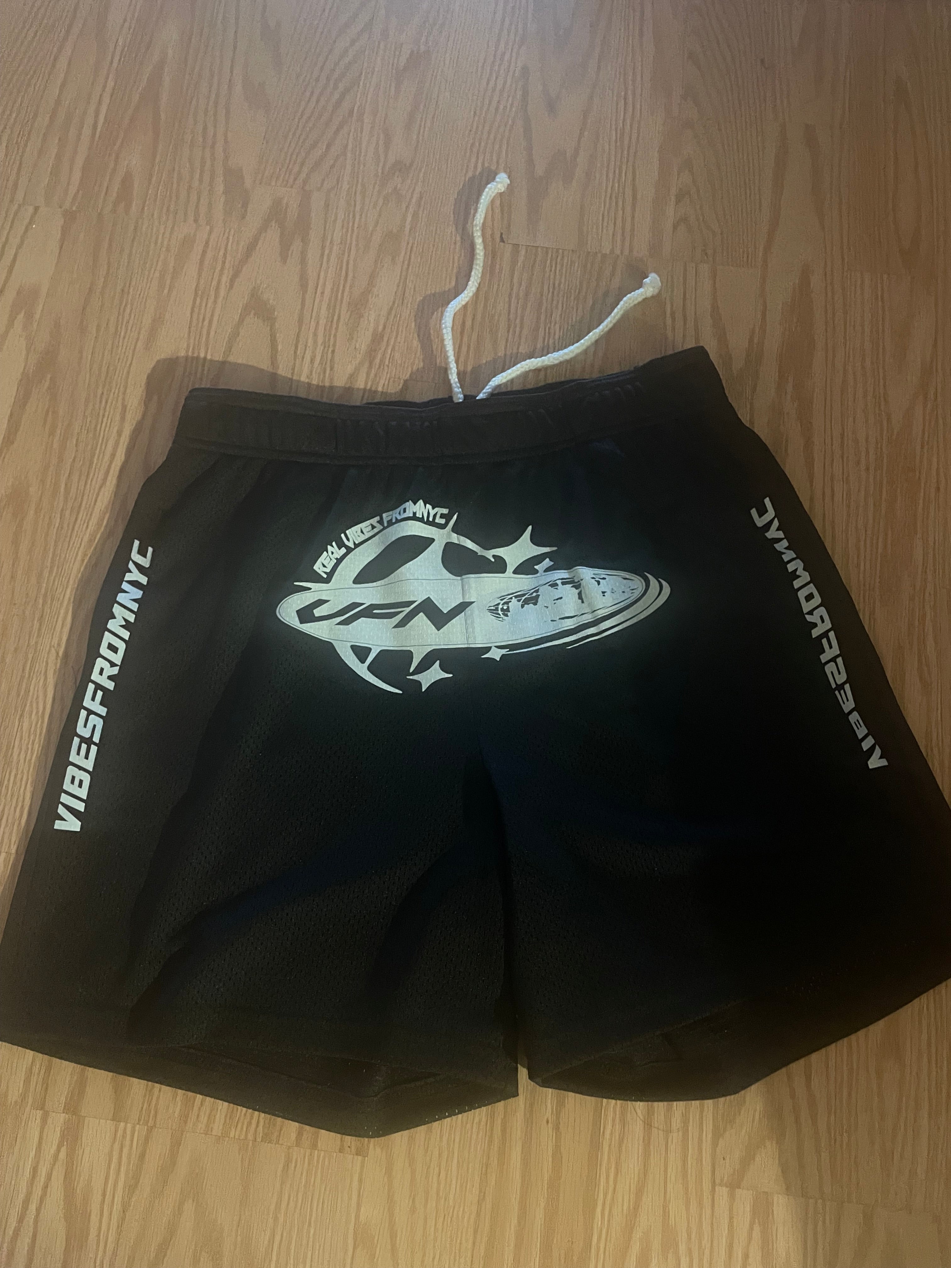 VIBESFROMNYC Worldwide Mesh Basketball Shorts